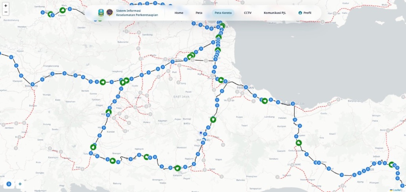 Sistem Informasi Keselamatan Perkeretaapian screenshot